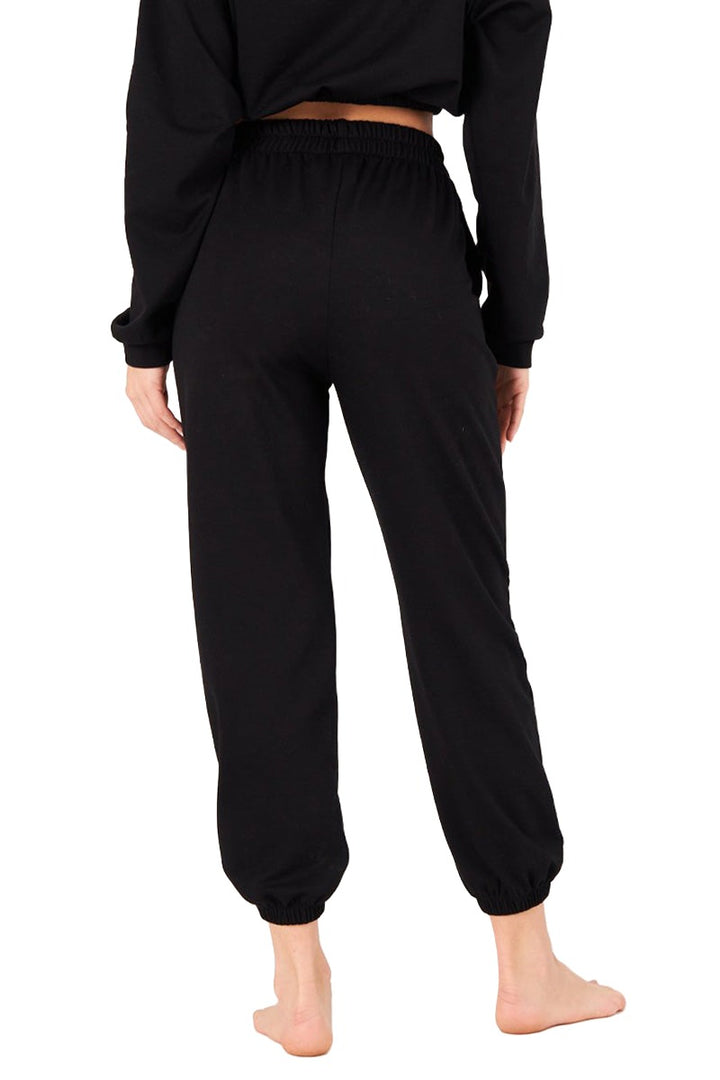 Onzie Varsity Sweat pant 2270 - Black - Back View