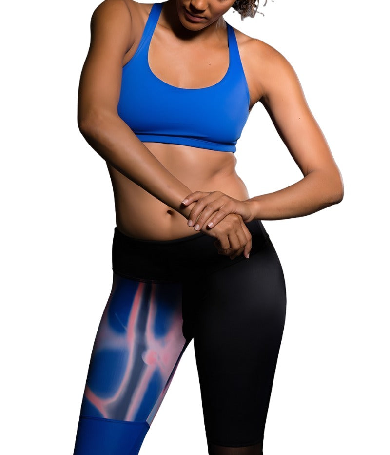 onzie chic bra - deep royal blue