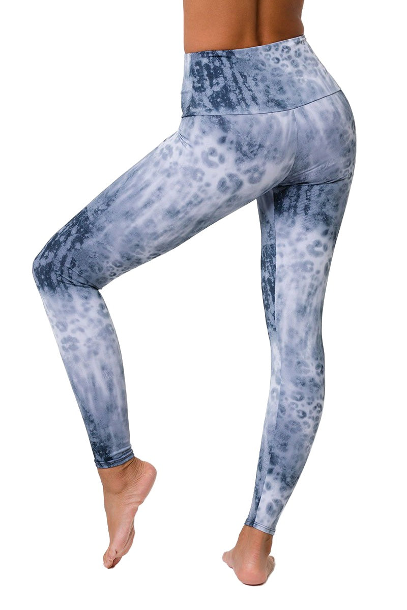 Onzie Hot Yoga High Rise Legging 228 - Prey - rear view