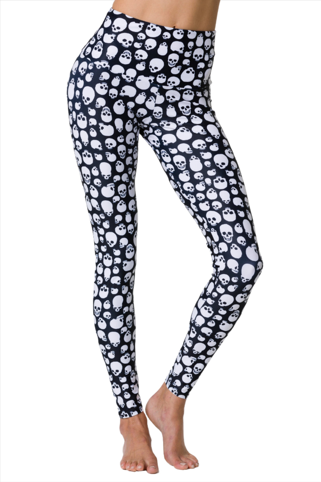 228-SKU-HIGH RISE LEGGING - SKULL-img1