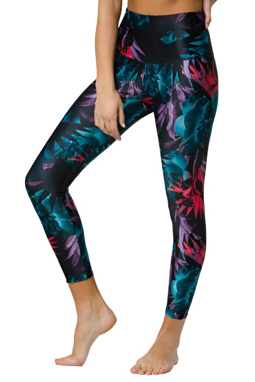 Onzie Hot Yoga High Rise Legging 228 - Neverland - front view