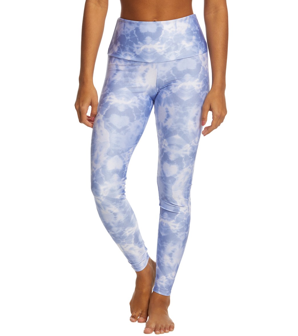 Onzie Hot Yoga High Rise Legging 228 - Oceana - front view