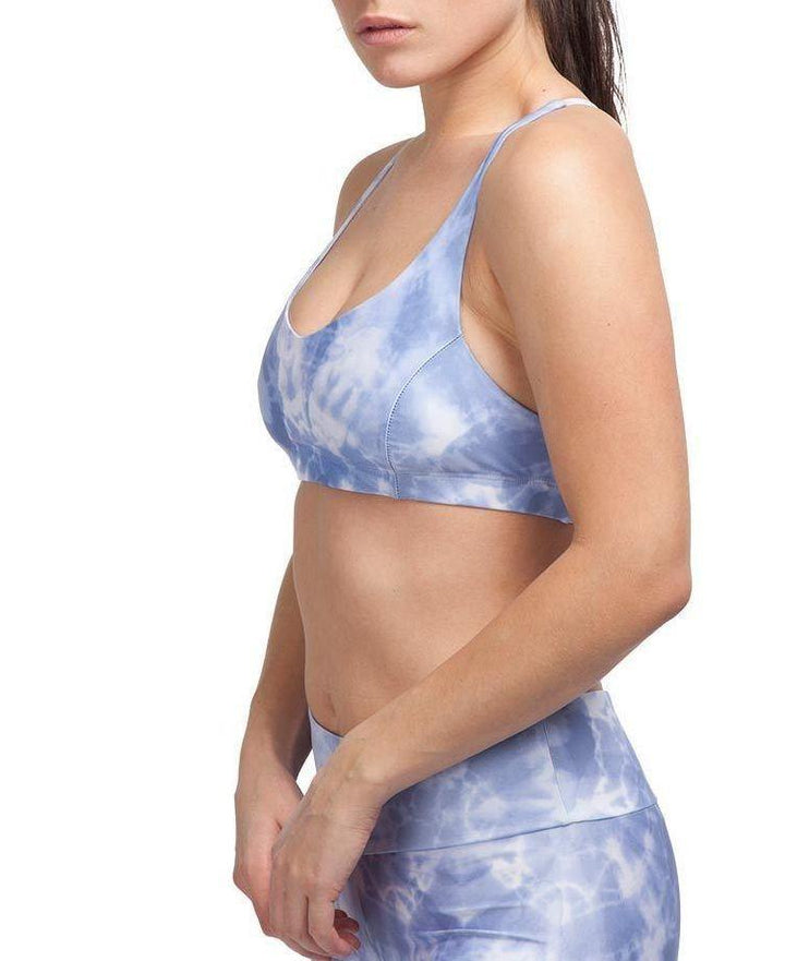 Onzie Flow Pyramid Bra 3058 - Oceana - side view