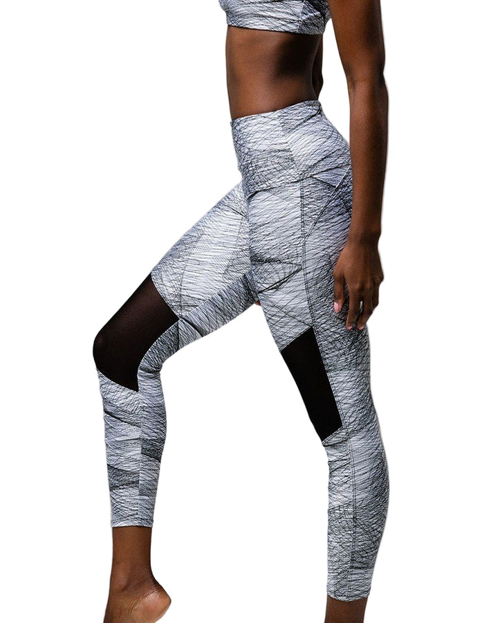 Onzie Flow Moto Midi Legging 2035 - Tangled - side view