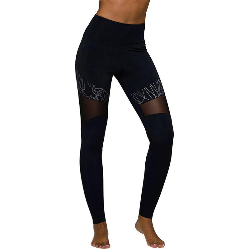 Onzie Flow High Rise Royal Legging 2042 - Reflective - front view