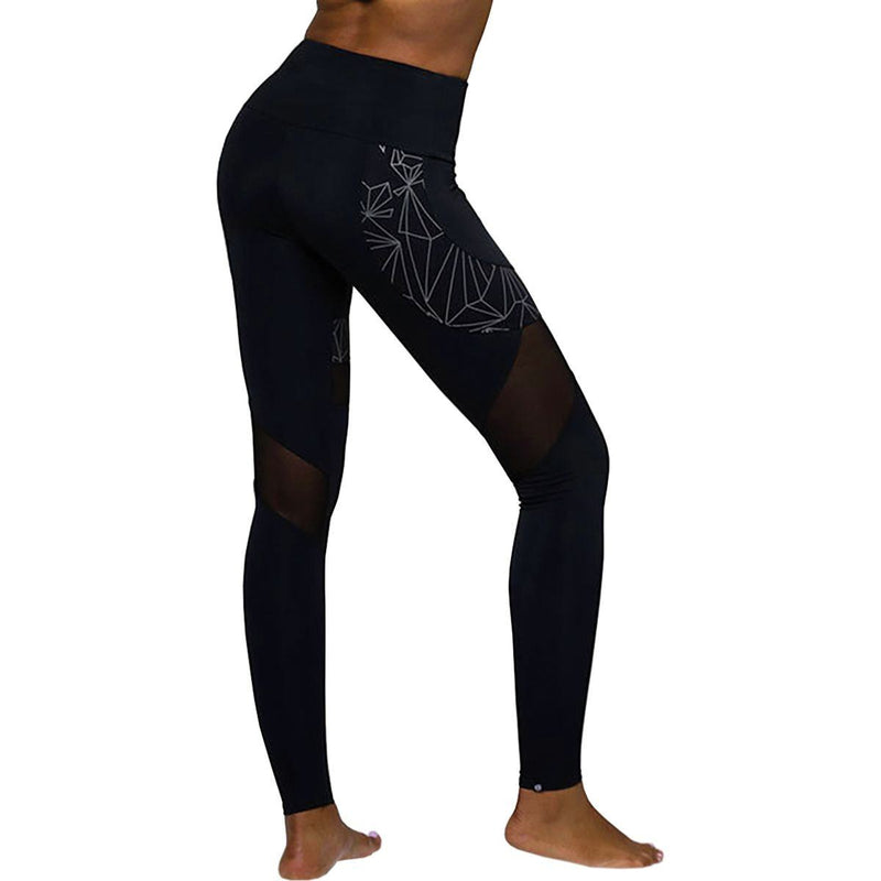 Onzie Flow High Rise Royal Legging 2042 - Reflective - rear view