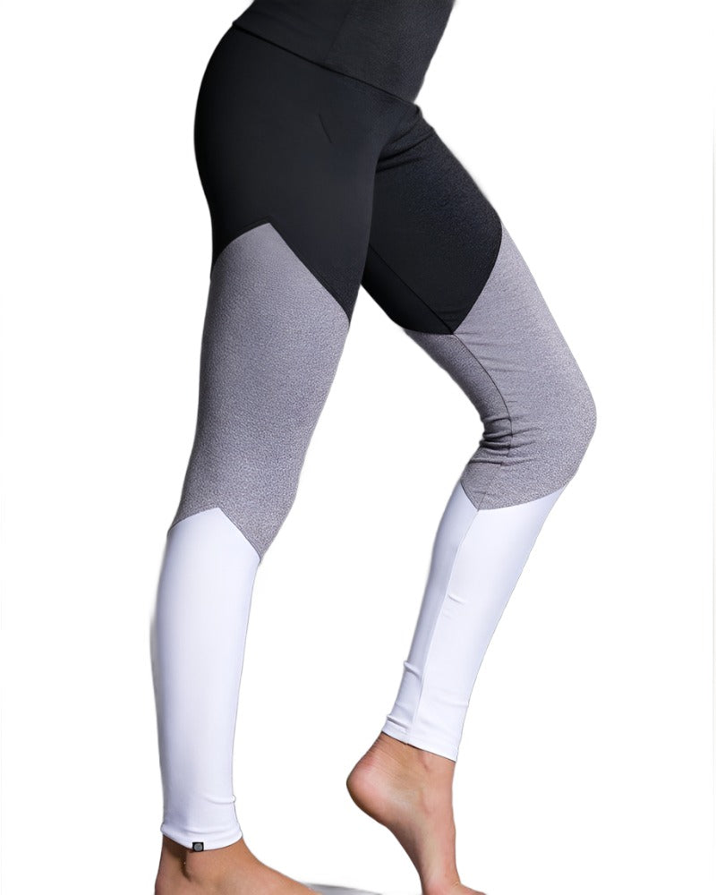 Onzie High Rise Track Legging 2046 - Slate Grey - front view