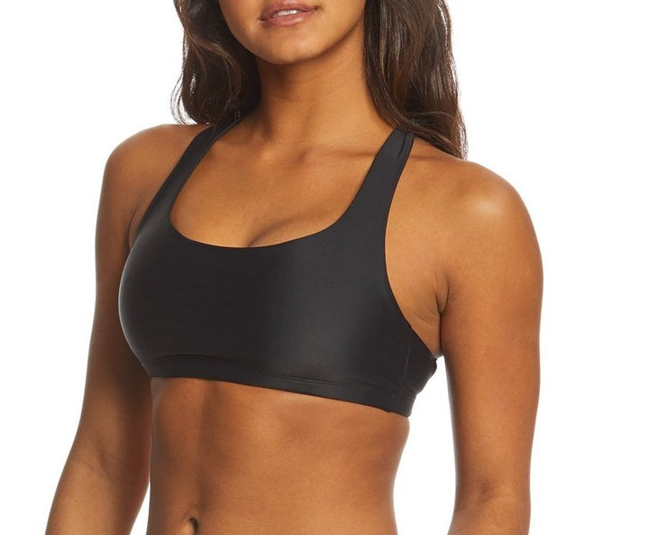 Onzie Hot Yoga Mudra Bra 3098 - Black - front view