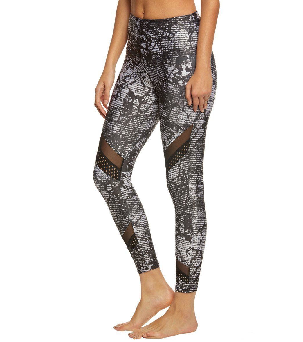 Onzie Flow Sporty Legging 2051 - Fields - side view