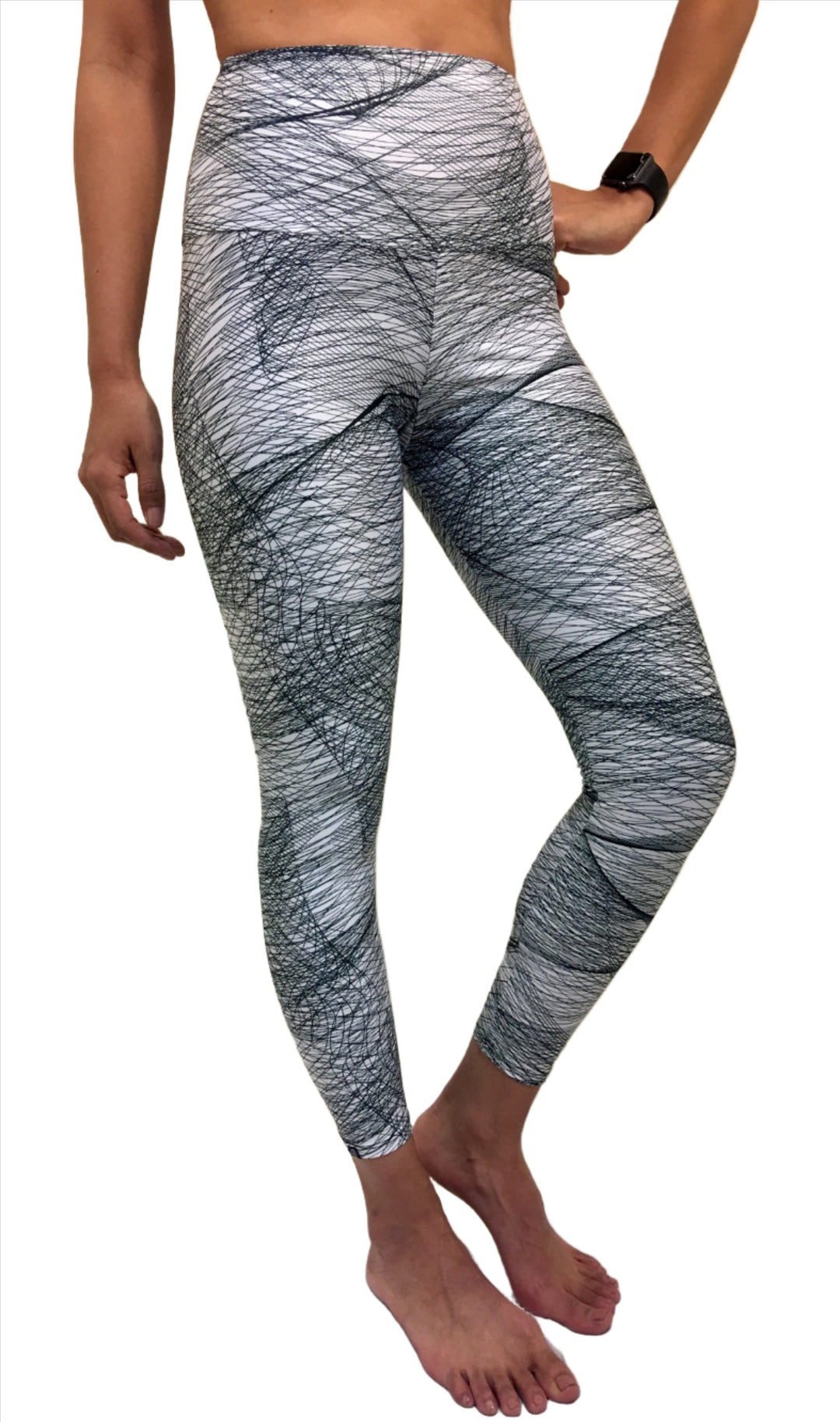 Onzie Flow High rise Basic Capri 2029 Tangled - Front View