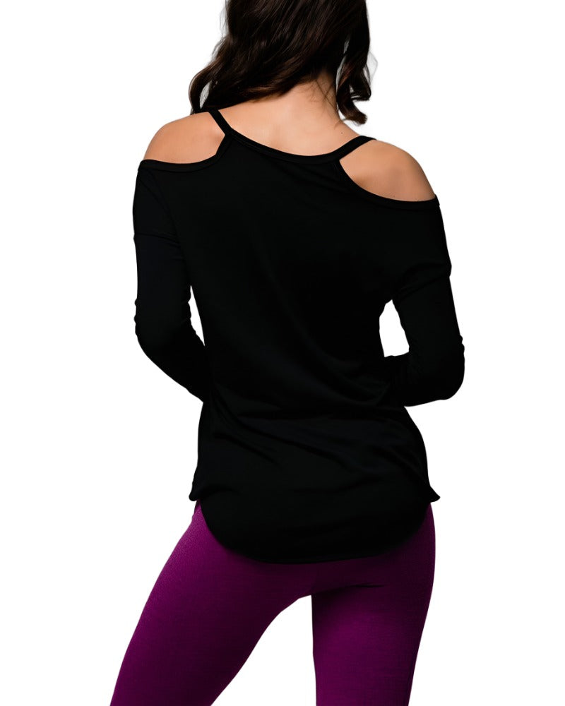 Onzie Flow Bomber Jacket 615 - Black - rear view