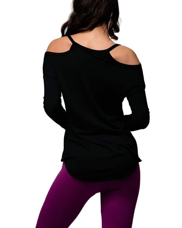 Onzie Flow Bomber Jacket 615 - Black - rear view