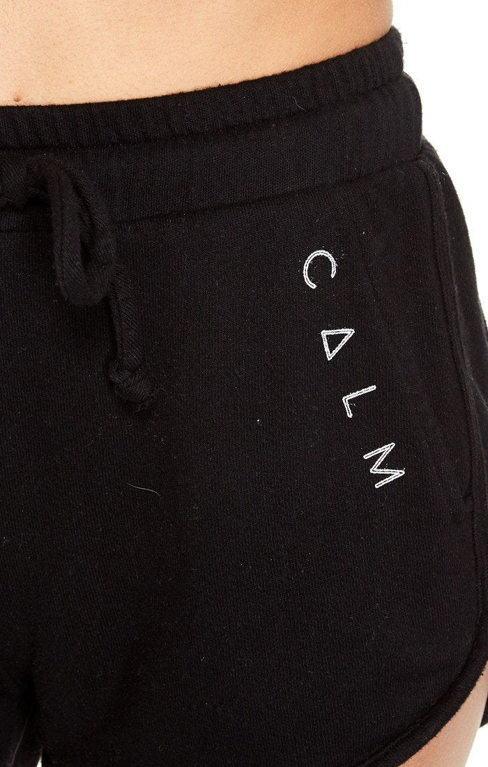 good hYOUman Raven Short Calm 120333P Black Sand - Black - close view