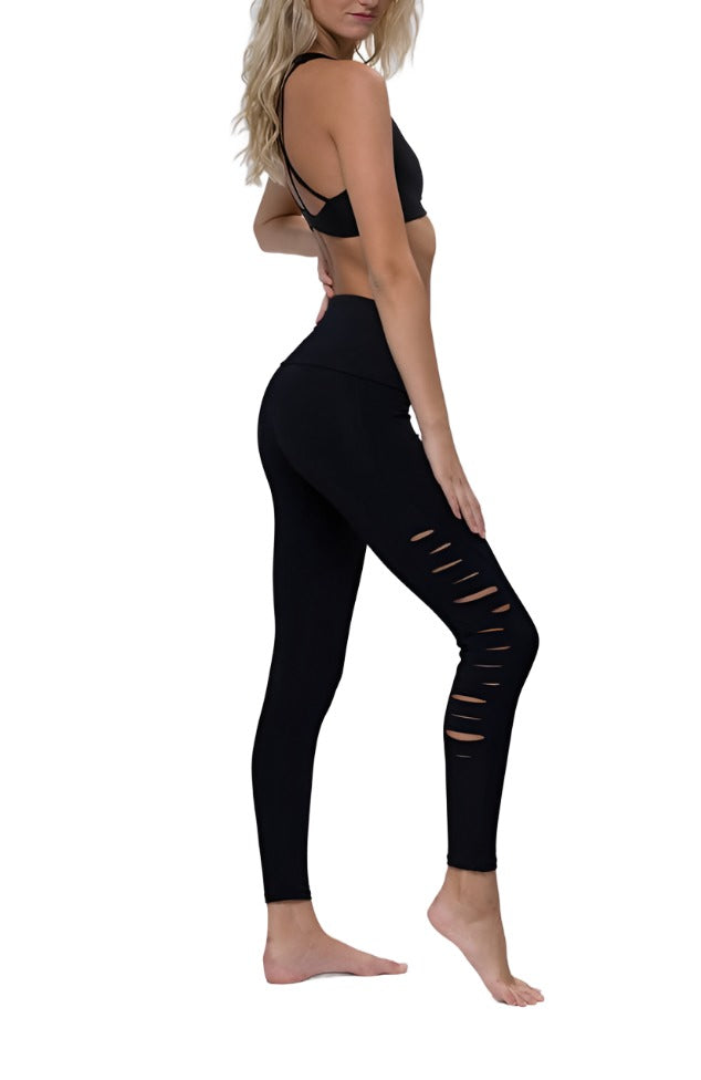 Onzie Harley Legging 2066 Black - side alt view