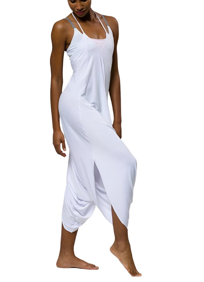 Onzie Tika Romper 2064 - White - front view