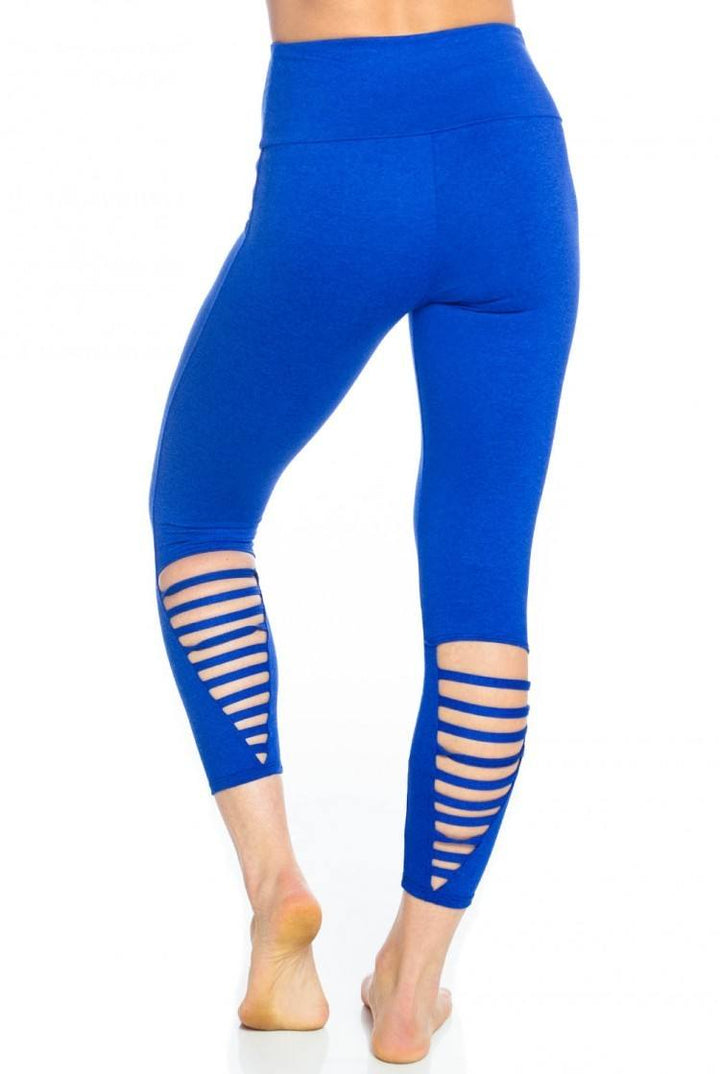 Onzie Elevate Midi Legging 2059 - Royal - Back View