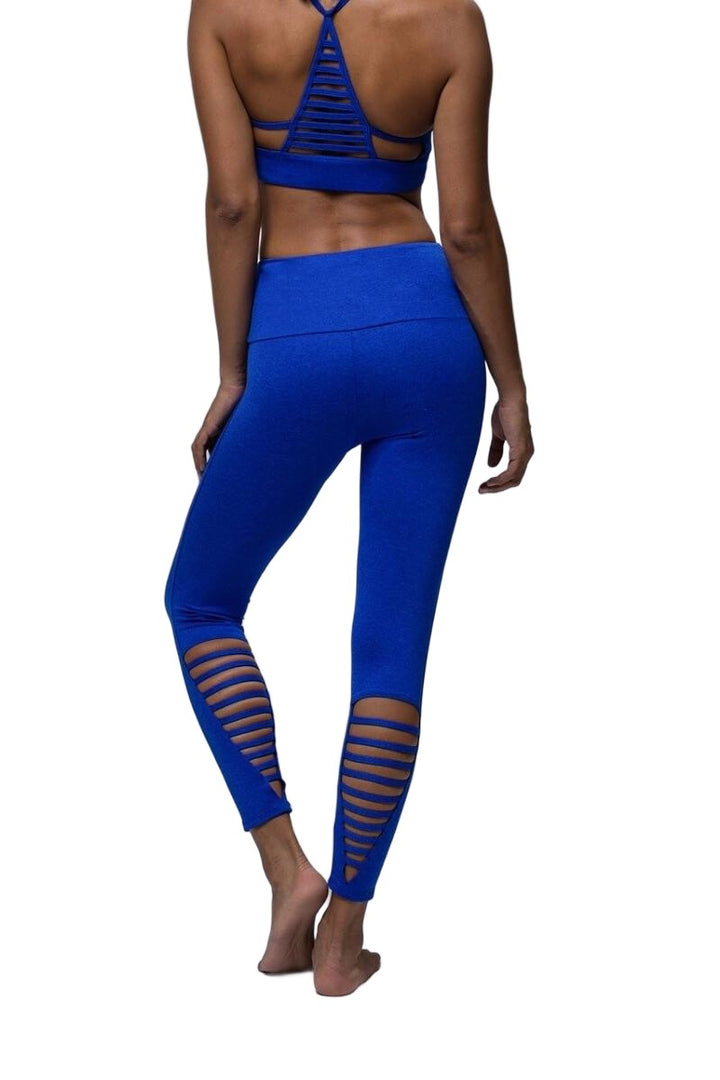 Onzie Elevate Midi Legging 2059 - Dark Royal Majestic - Back View