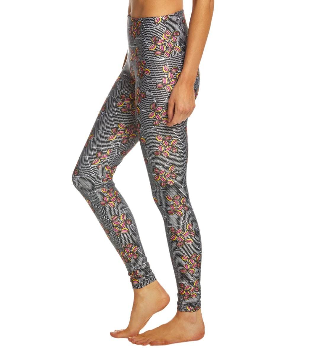 Onzie Hot Yoga High Rise Legging 228 Decco - side view