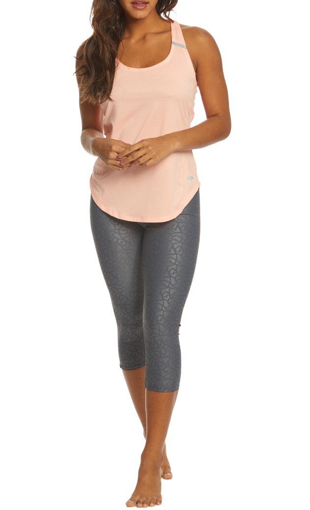 Onzie Hot Yoga Capri 202 Grey Pandora
