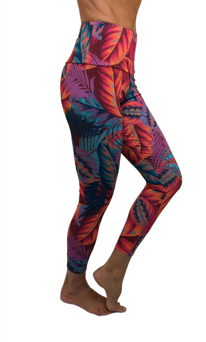 Onzie Flow Highrise Basic Capri 2029 Lanai - Side View