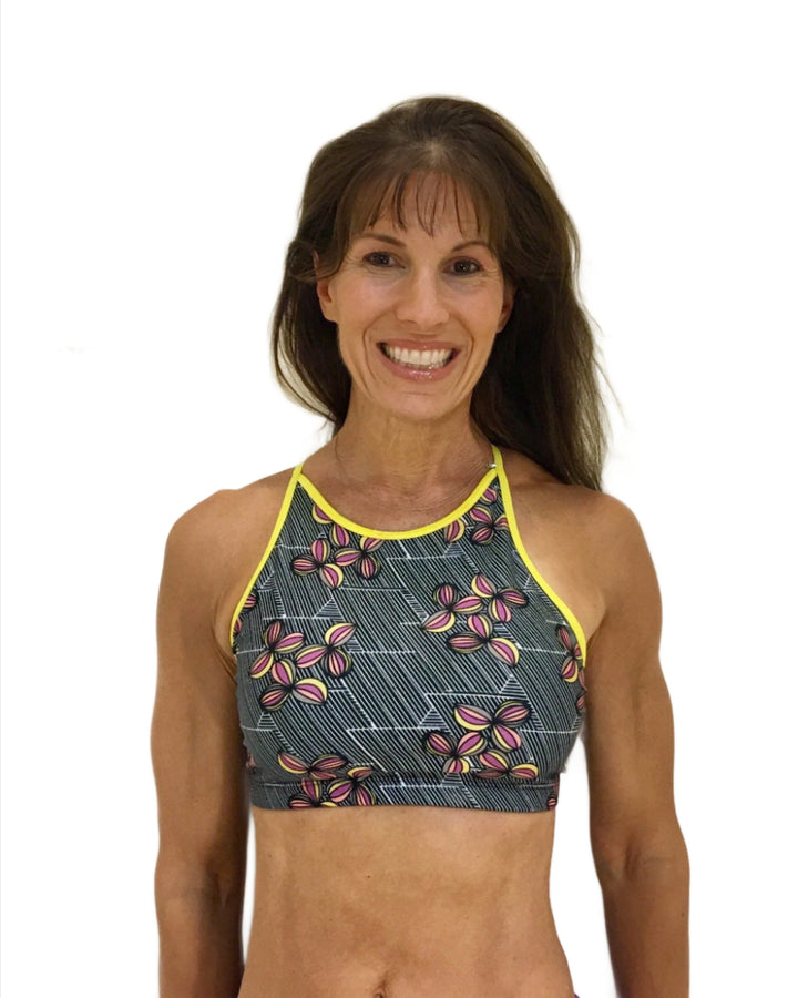Onzie Flow Spirit Bra 3040 Black - Decco - front view