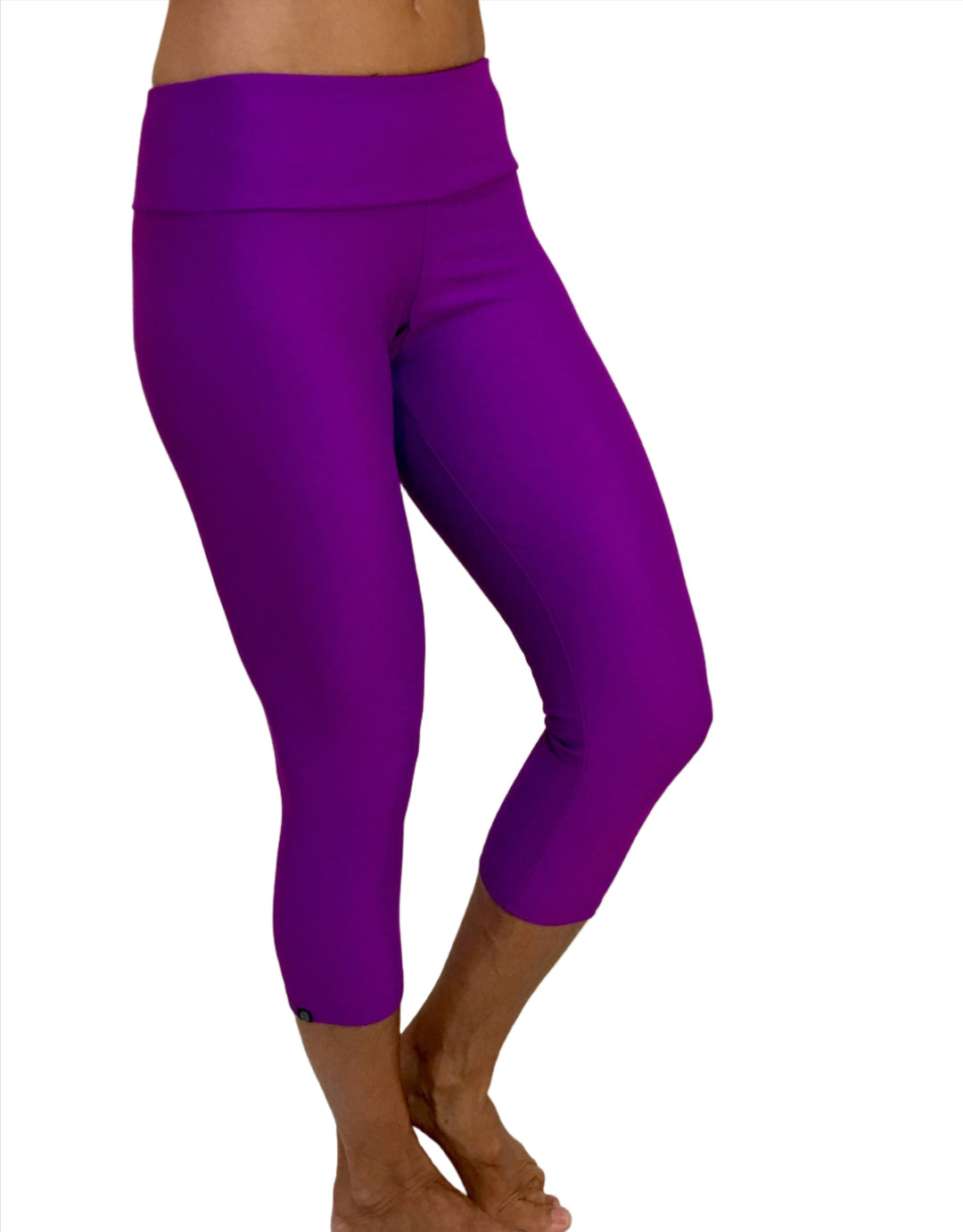 Onzie Hot Yoga Capri 202 Electric Purple