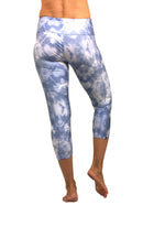 Onzie Hot Yoga Capri 202 Oceana - rear view