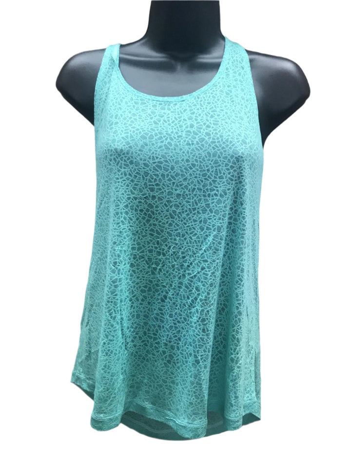Onzie Flow Mosaic Braid Tank 310 Assorted - Sea Glass - front view