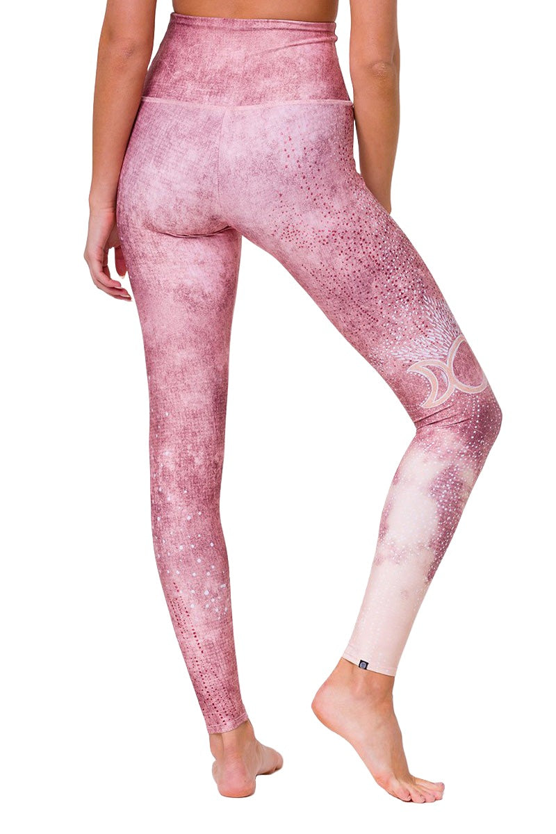 Onzie Hot Yoga High Rise Legging 276 - Goddess - rear view
