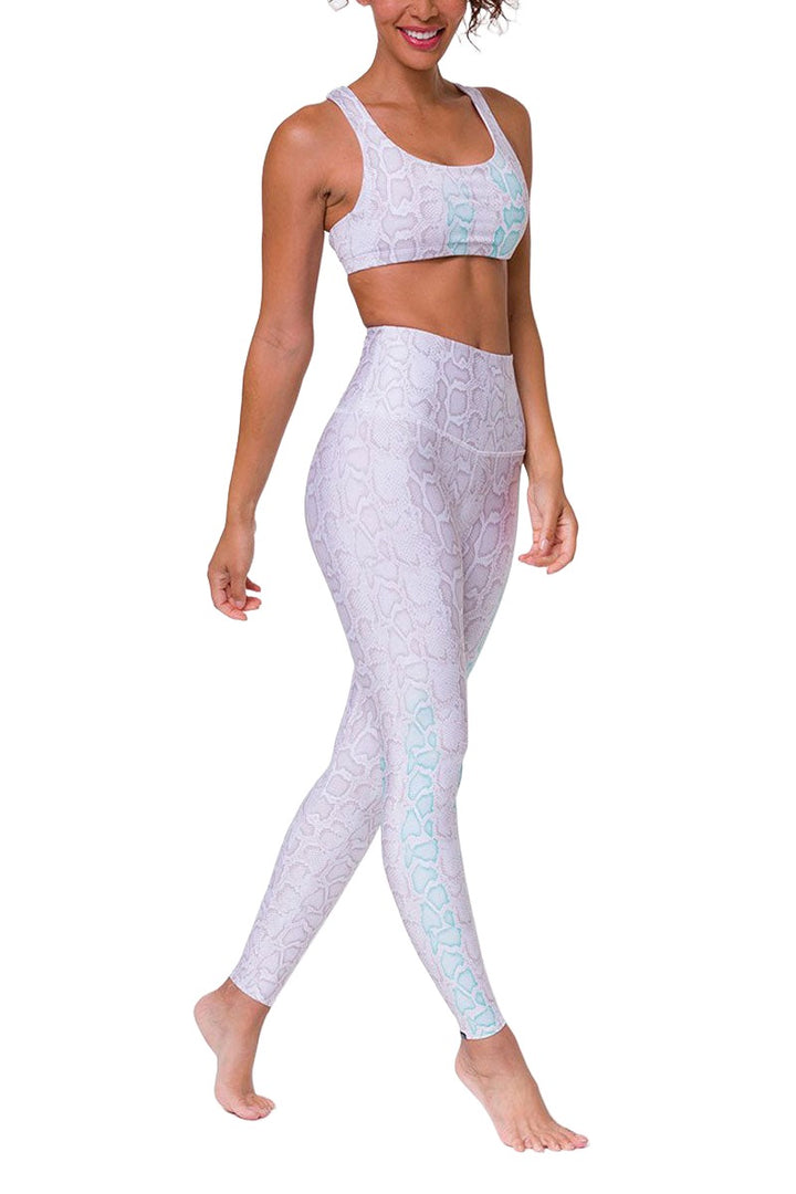 Onzie Hot Yoga High Rise Legging 276 - Opal Viper - front alt view