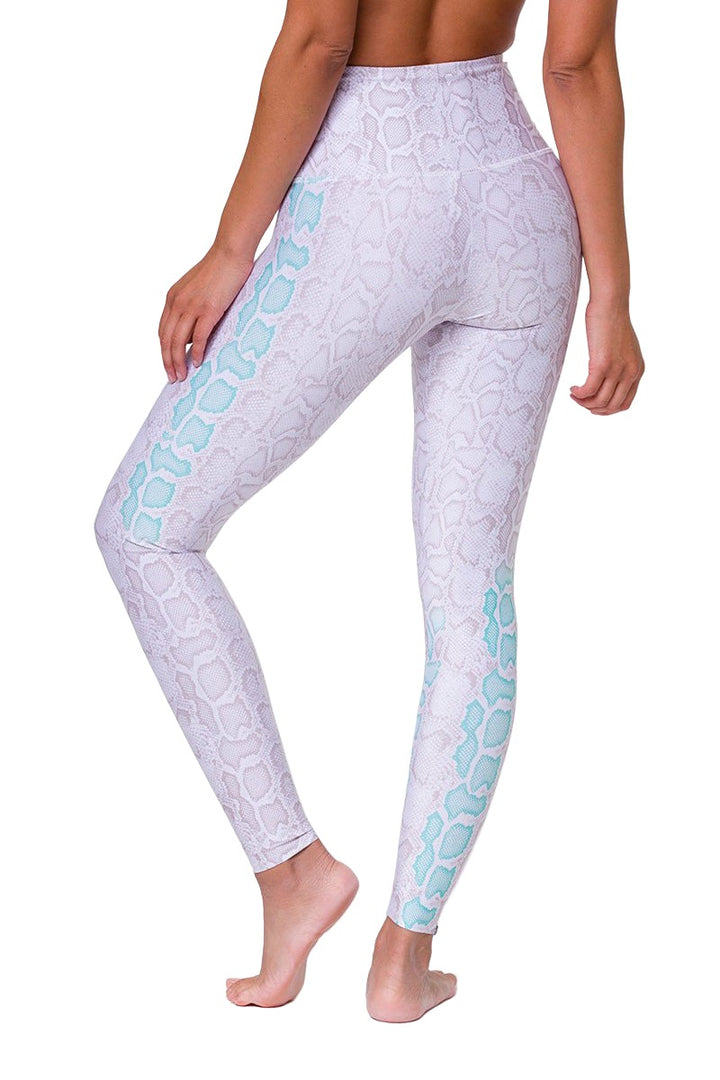 Onzie Hot Yoga High Rise Legging 276 - Opal Viper - rear view