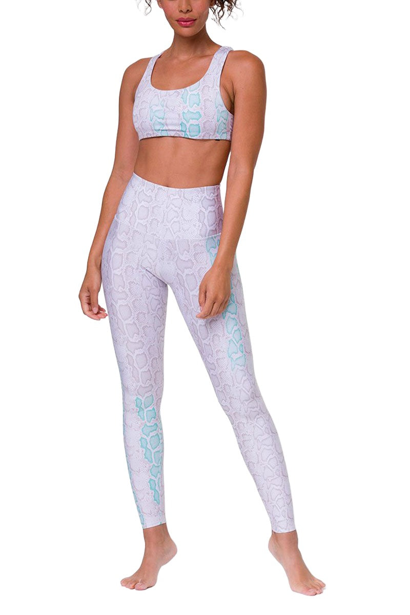Onzie Hot Yoga High Rise Legging 276 - Opal Viper - front alt view 1