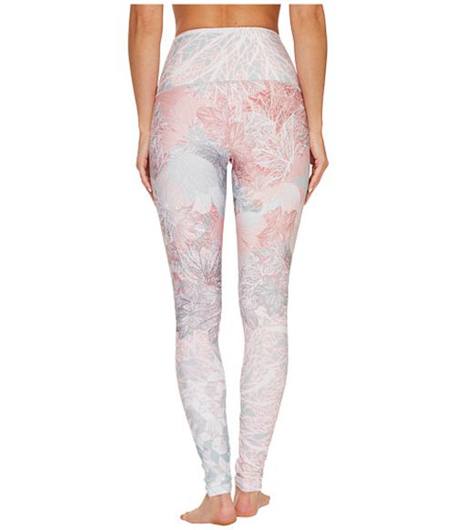 Onzie Hot Yoga High Rise Legging 276 - Delicate - rear view