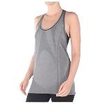 NUX USA Seamless Heather Tank T491 - front view