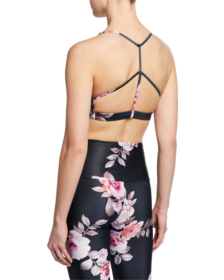 Onzie Flow Pyramid Bra 3058 - Flora - rear view