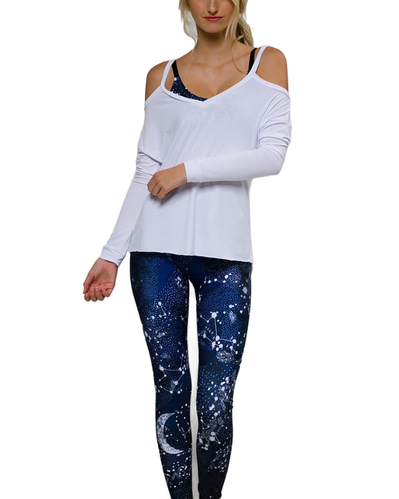 Onzie Flow Bomber Jacket 615 - white - front alt view 1