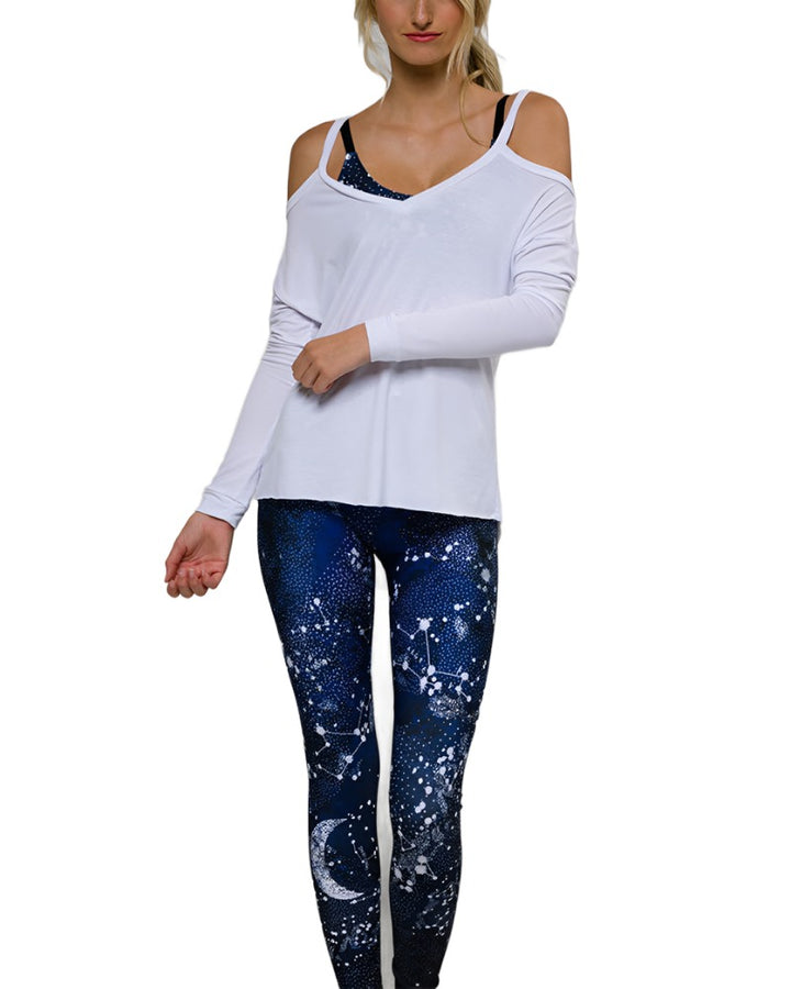 Onzie Flow Bomber Jacket 615 - white - front alt view 1