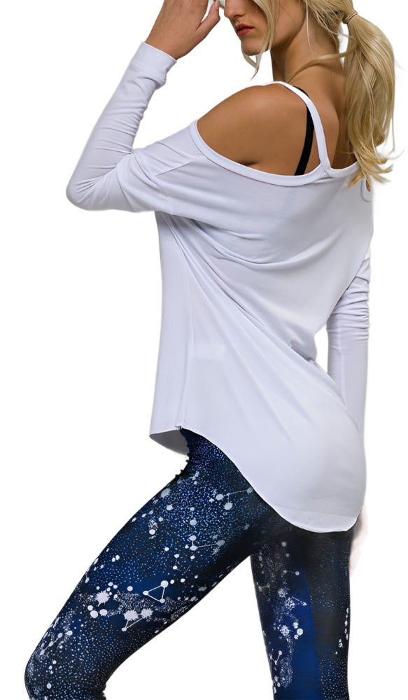 Onzie Flow Bomber Jacket 615 - Electric Purple - side view