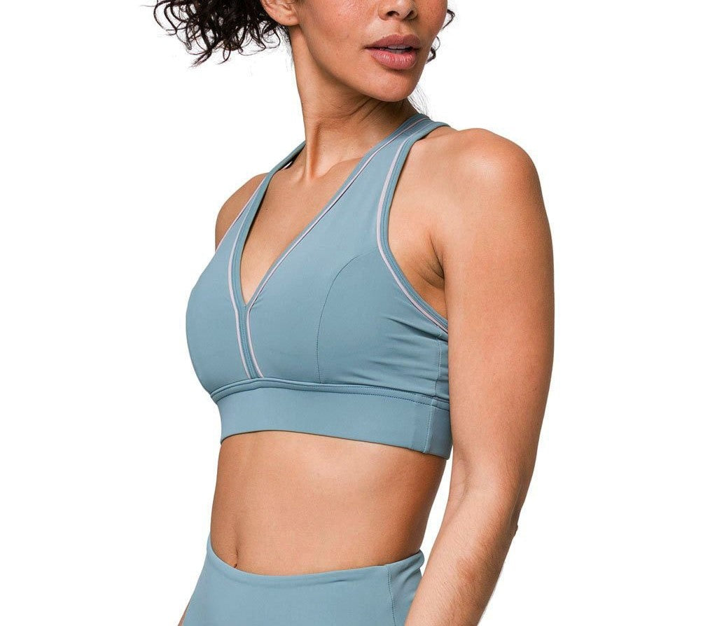 Onzie Flow Yoga Hyper Beam Bra 3095 - MoonStone - side view