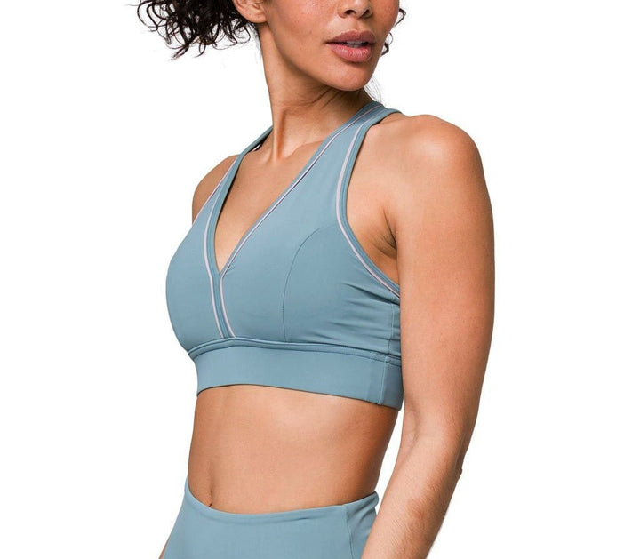 Onzie Flow Yoga Hyper Beam Bra 3095 - MoonStone - side view
