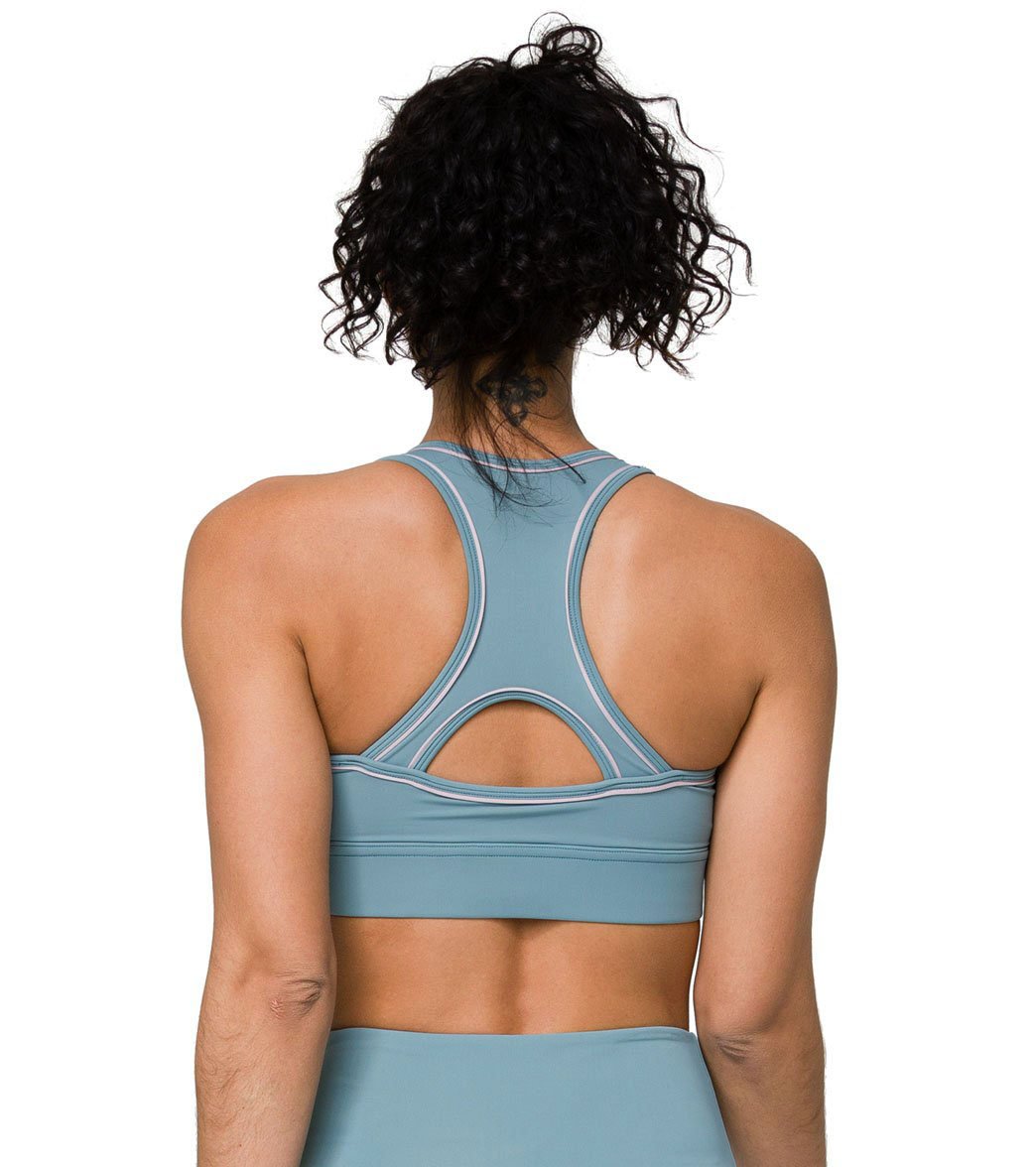 Onzie Flow Yoga Hyper Beam Bra 3095 - MoonStone - rear view