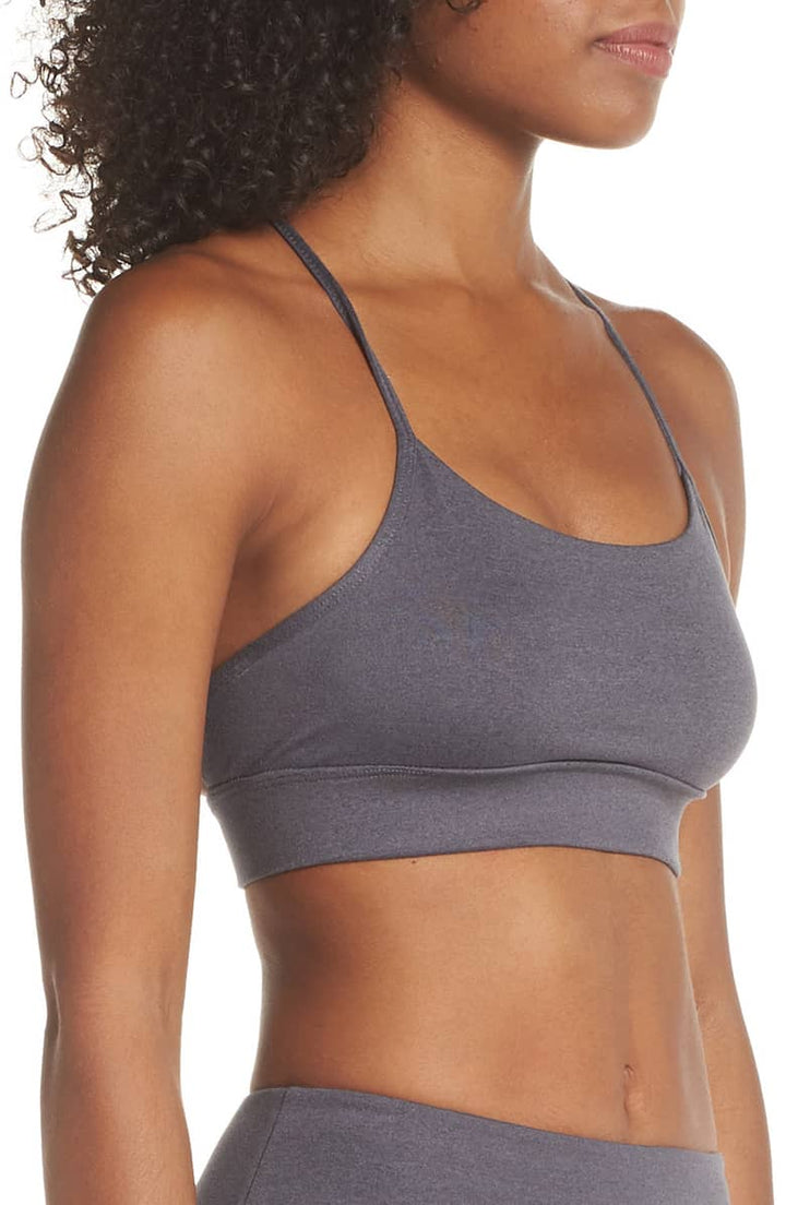 Onzie Flow Elevate Bra 3097 - Graphite Majestic - side view