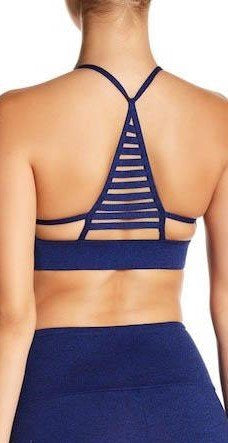 Onzie Flow Elevate Bra 3097 - Dark Royal Majestic - rear alt view