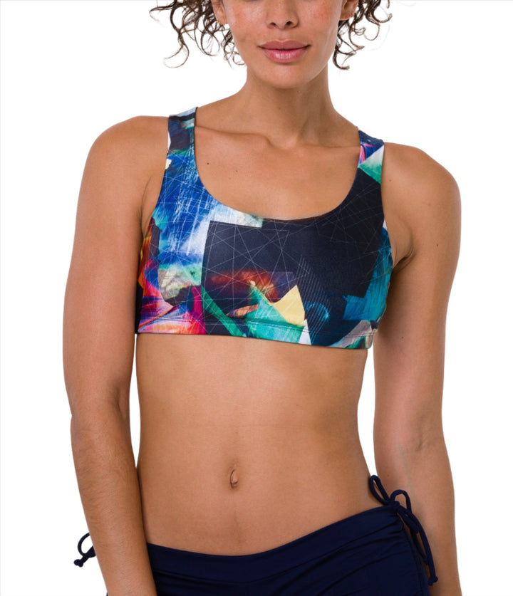 Onzie Hot Yoga Mudra Bra 3098 - Inception  - front view