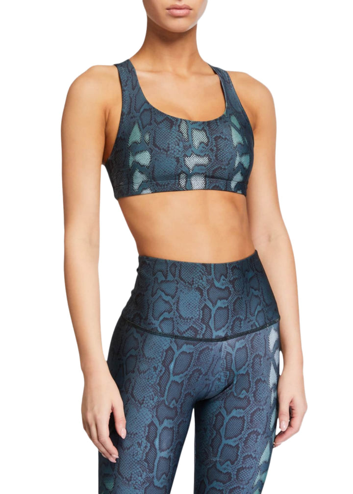 Onzie Hot Yoga Mudra Bra 3098 - Hunter Viper - front view