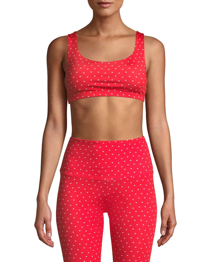Onzie Hot Yoga Mudra Bra 3098 - Red Hot  - front view