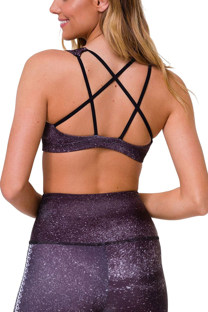 Onzie Hot Yoga Mudra Bra 3098 - Freedom - rear view