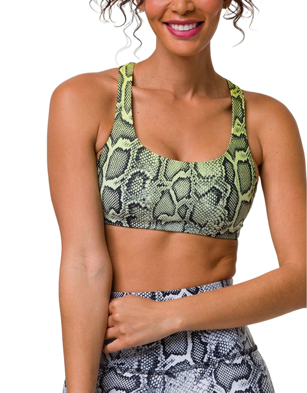 Onzie Hot Yoga Mudra Bra 3098 - Vixen  - front view