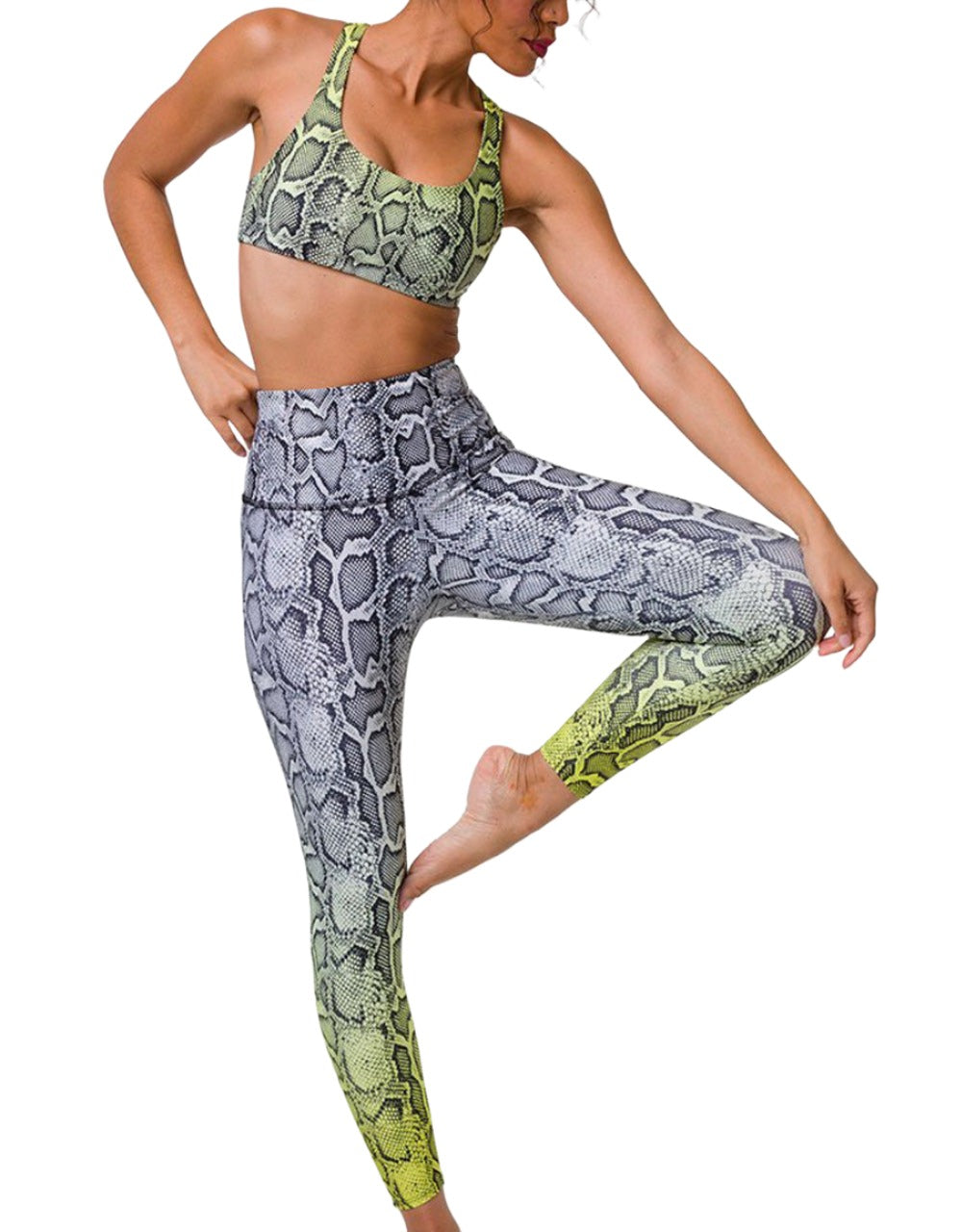 Onzie Hot Yoga Mudra Bra 3098 - Vixen  - front alt view