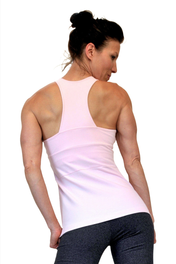 One Step Ahead Cross Padded Long Top 2011 - Olive - rear view